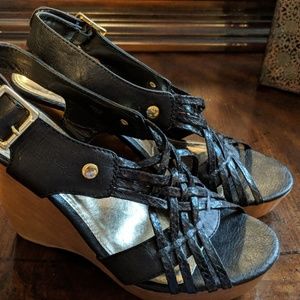 COPY - Never Worn Brash Platform Wedge Sandals